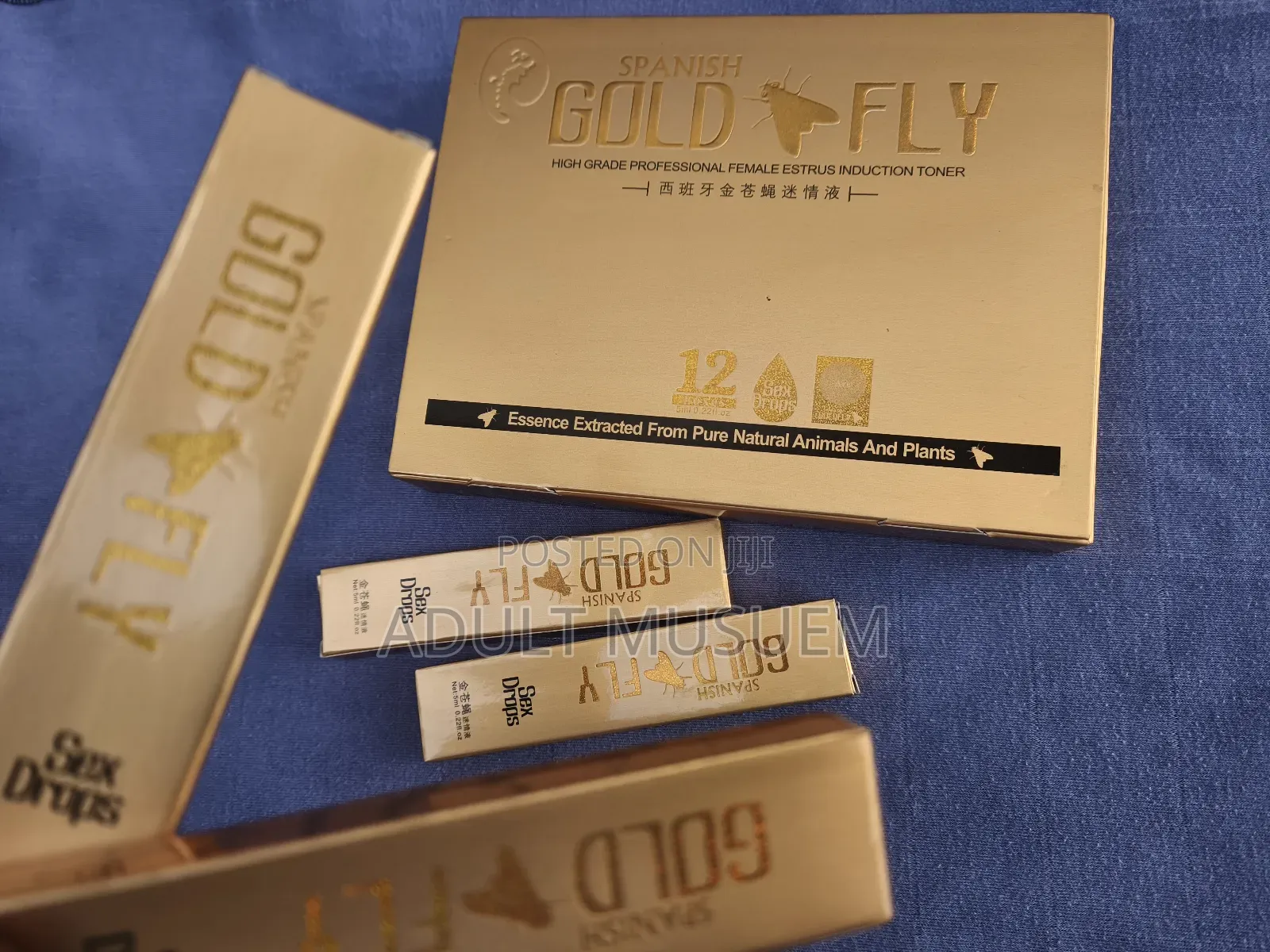 Effective Spanish Gold Fly (Sf-80062) - Libido Booster (12pcs)