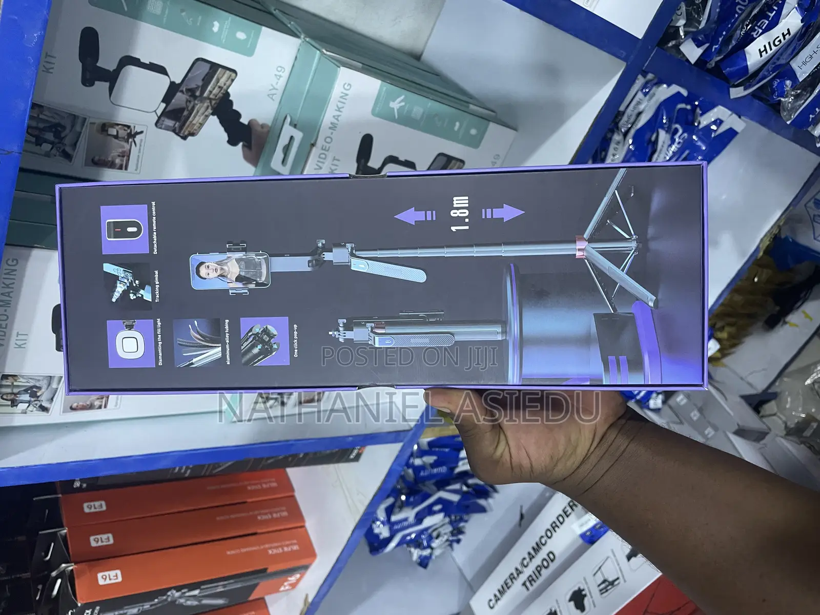 Q185 Tracking Gimbal Selfie Stick