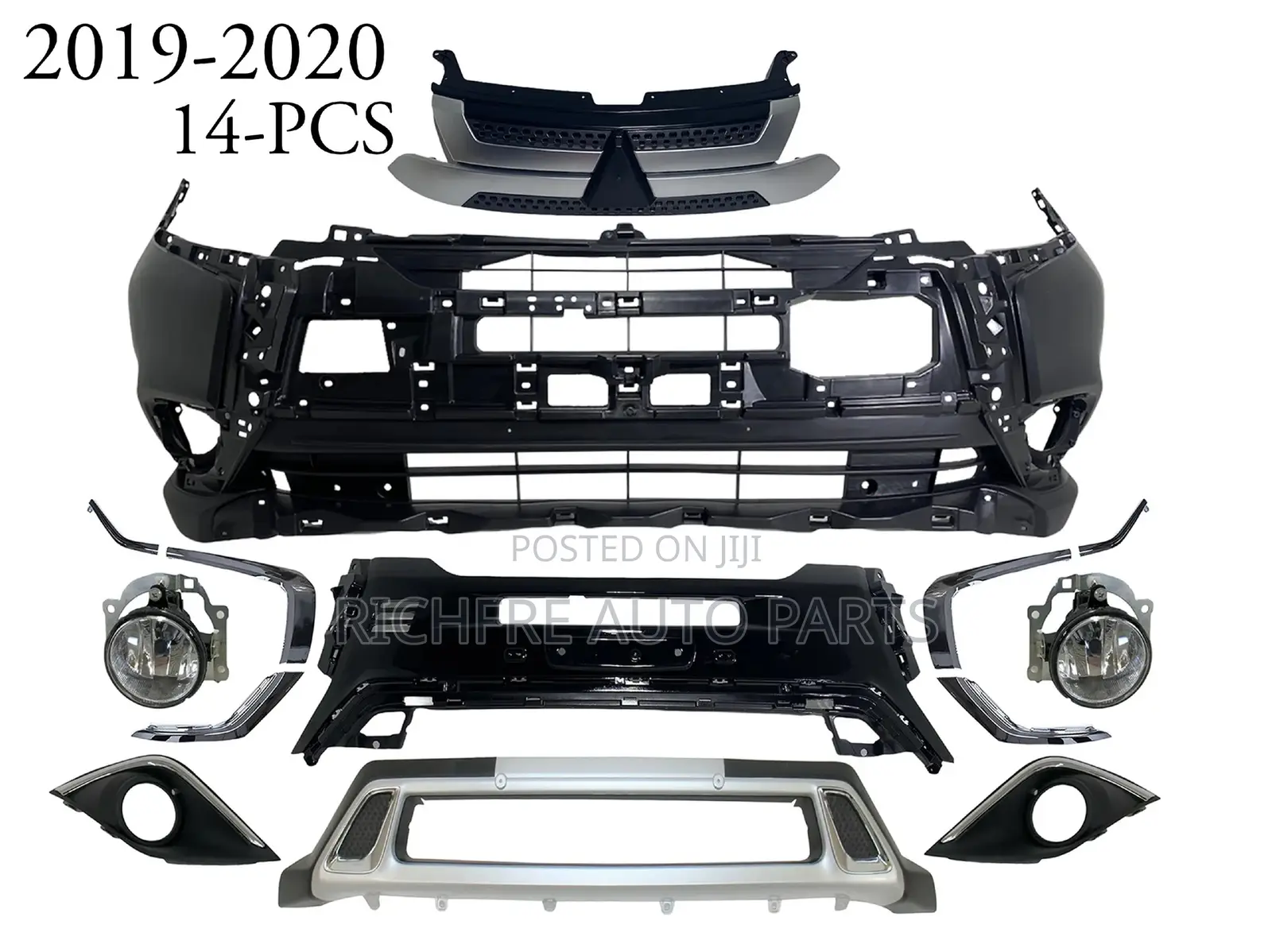 Mitsubishi Outlander 2019 2020 Complete Bumper
