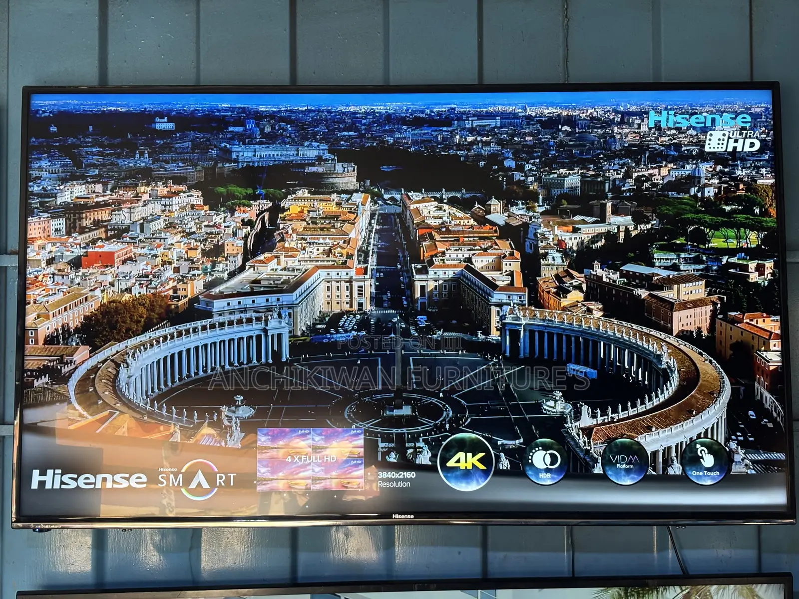 Hisense 55 Inch Smart Digital Satellite,Bluetooth,Netflix Tv