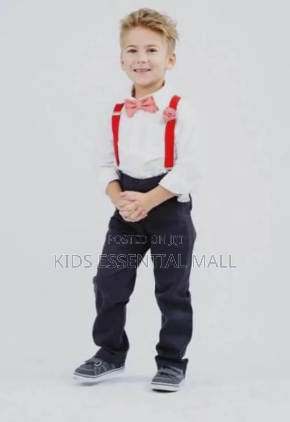 Suspender and Bow Tie for Kids