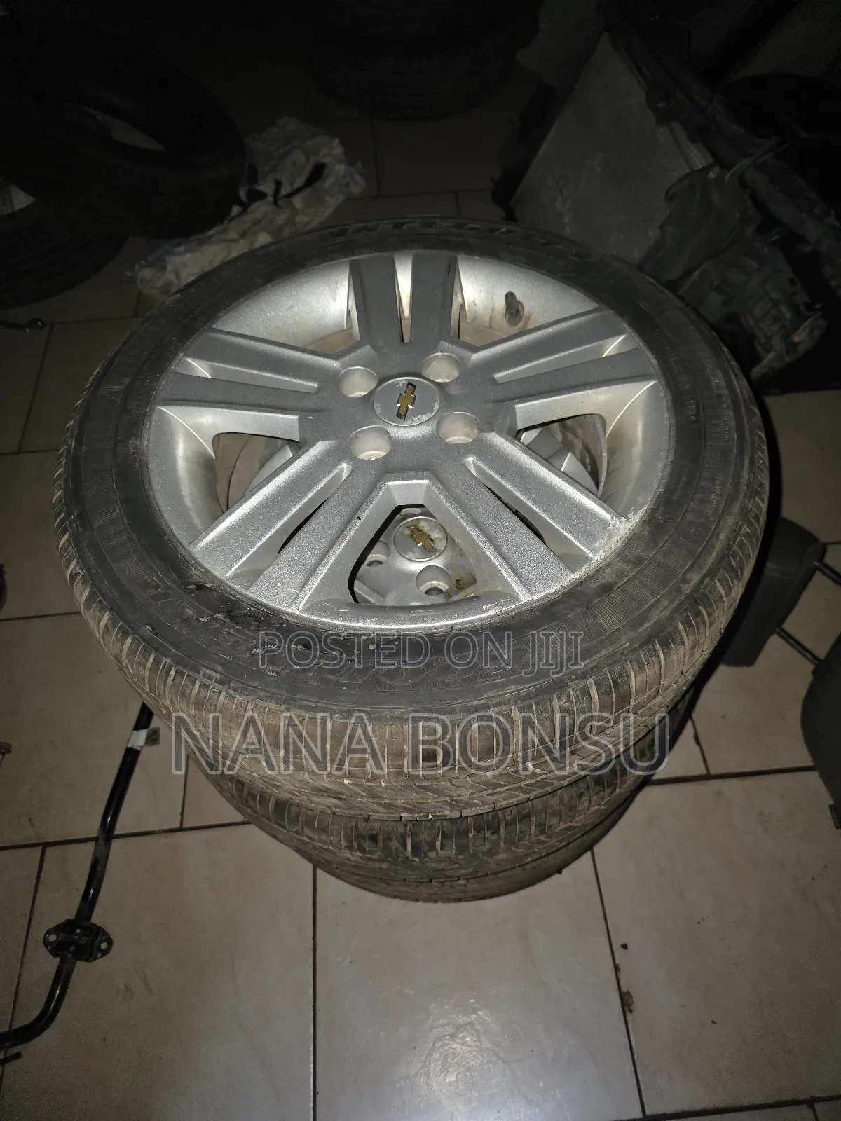 Chevrolet Spark Set of Tyres and Rims