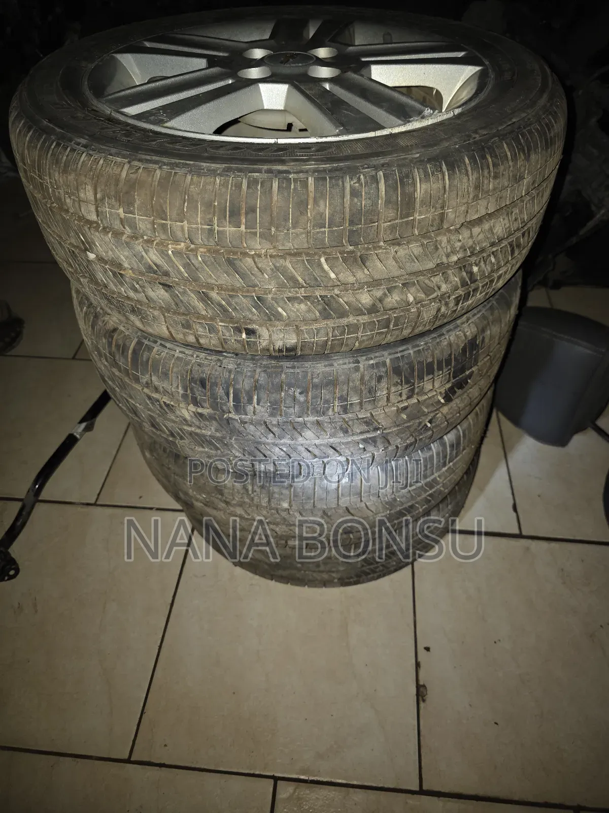 Chevrolet Spark Set of Tyres and Rims