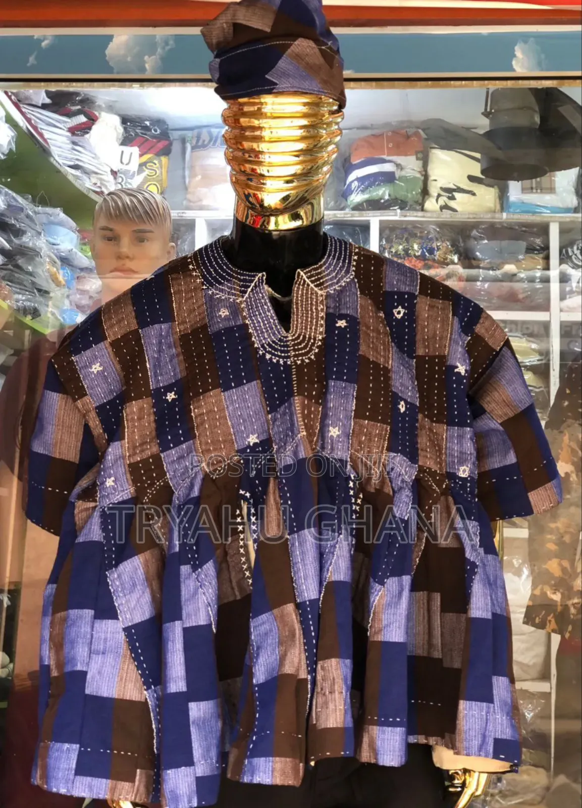 Shop Authentic Fugu Smock in Ghana – Premium Collection