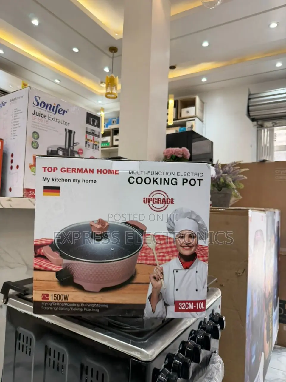 Grab the New Electric Cooking Pot 10l