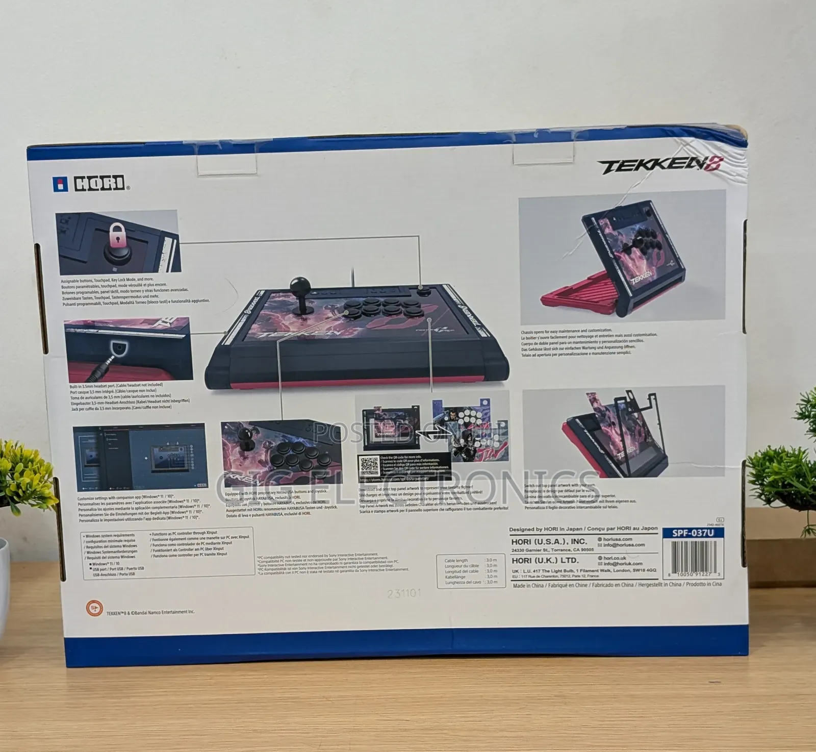 Playstation Fighting Stick Alpha Tekken 8 Edition
