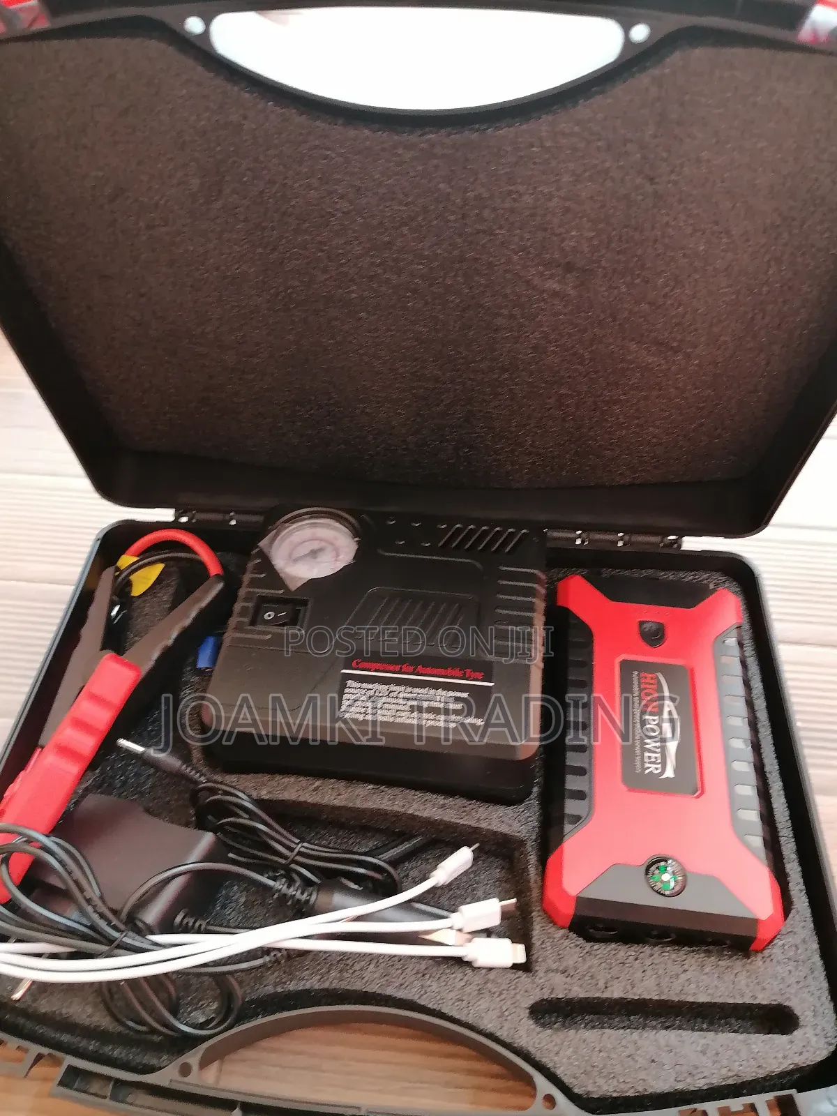 Car Jump Starter With Tyre Inflator