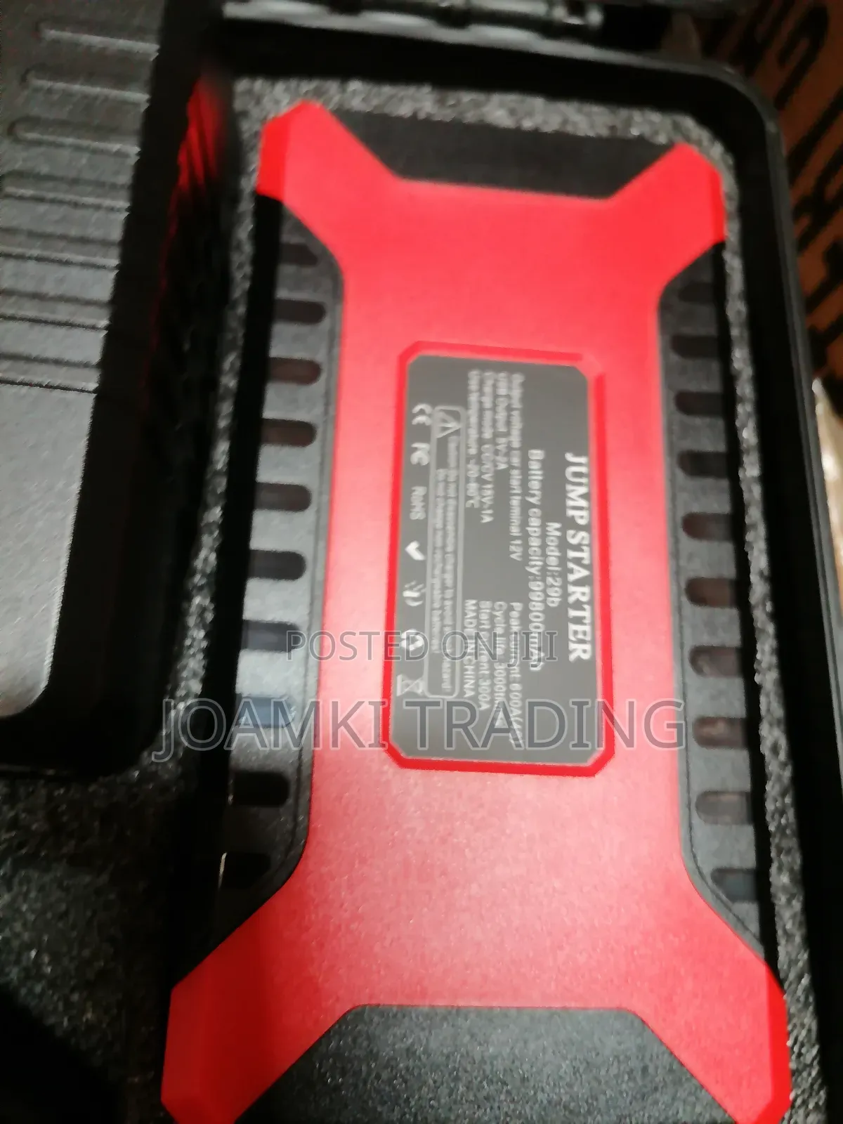 Car Jump Starter With Tyre Inflator