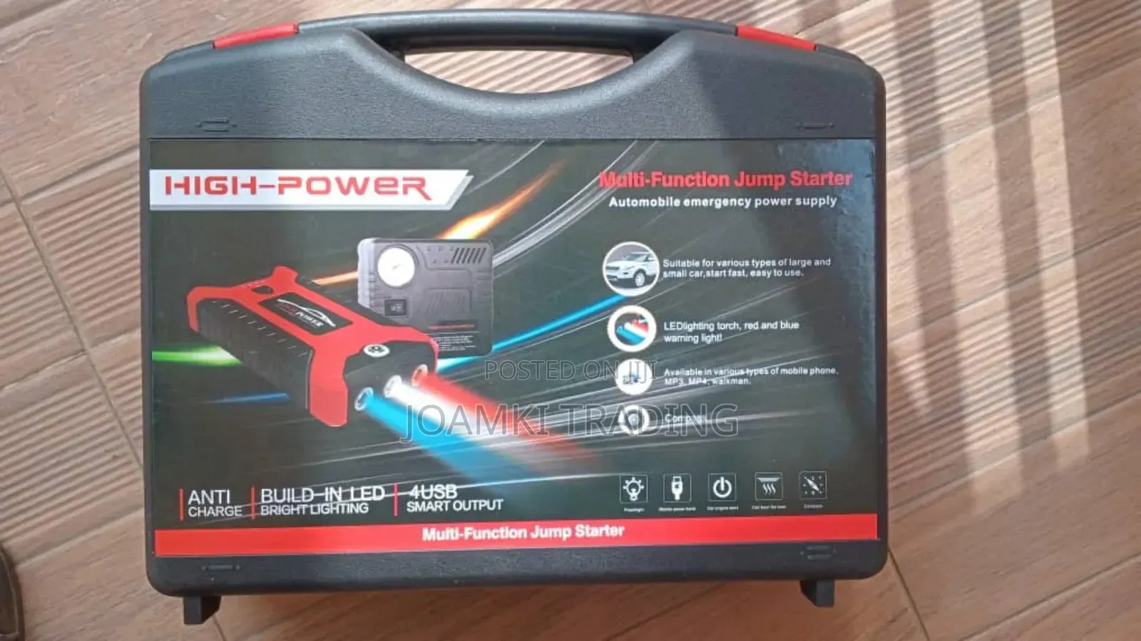 Car Jump Starter With Tyre Inflator