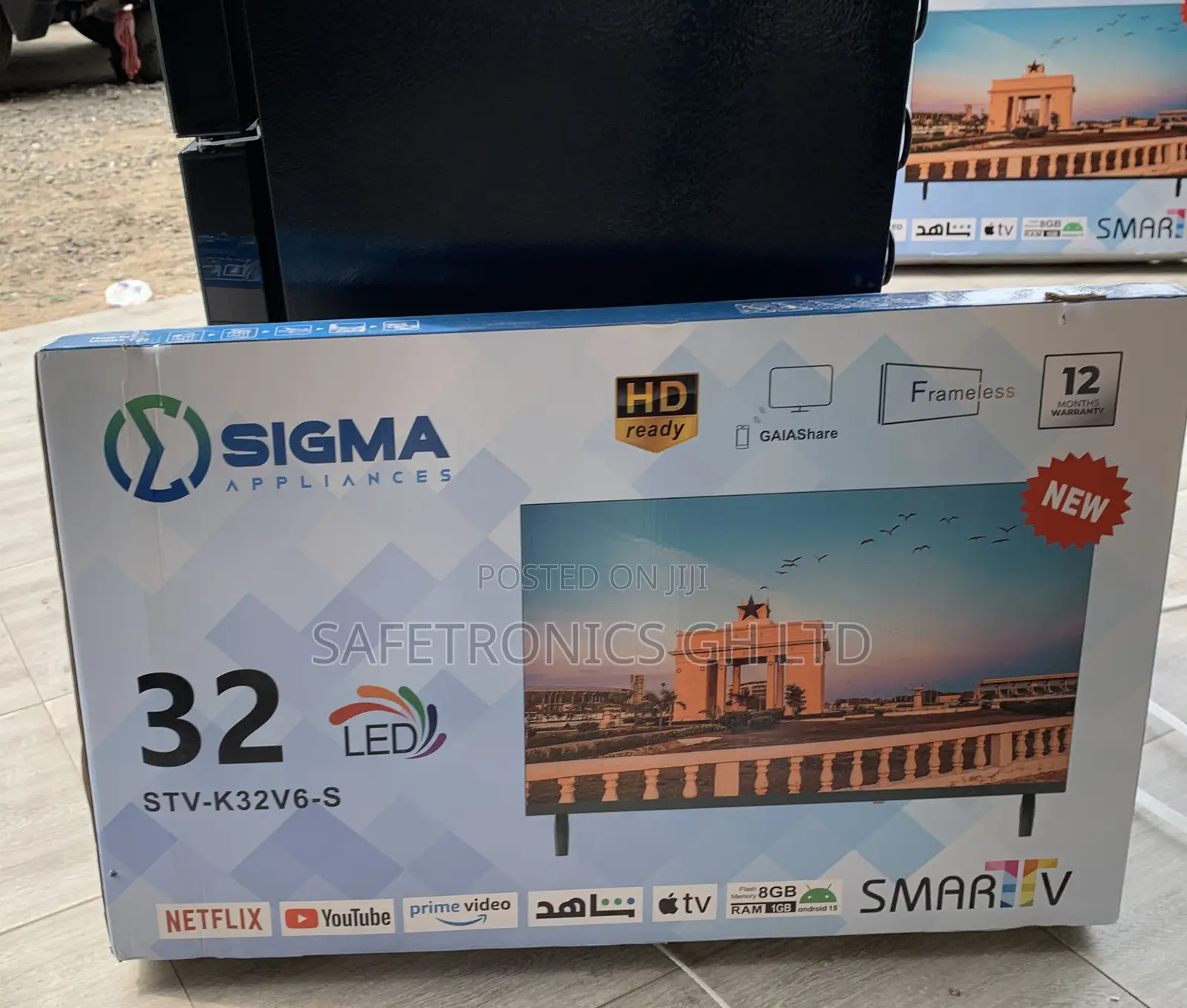 Get Original 32 Inch Smart Uhd Android Frameless TCL Digital Tv
