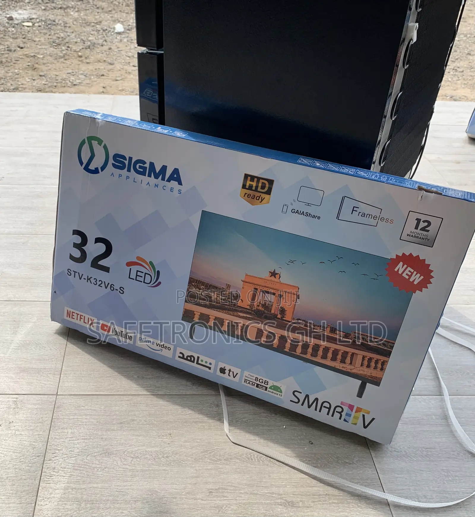 Get Original 32 Inch Smart Uhd Android Frameless TCL Digital Tv