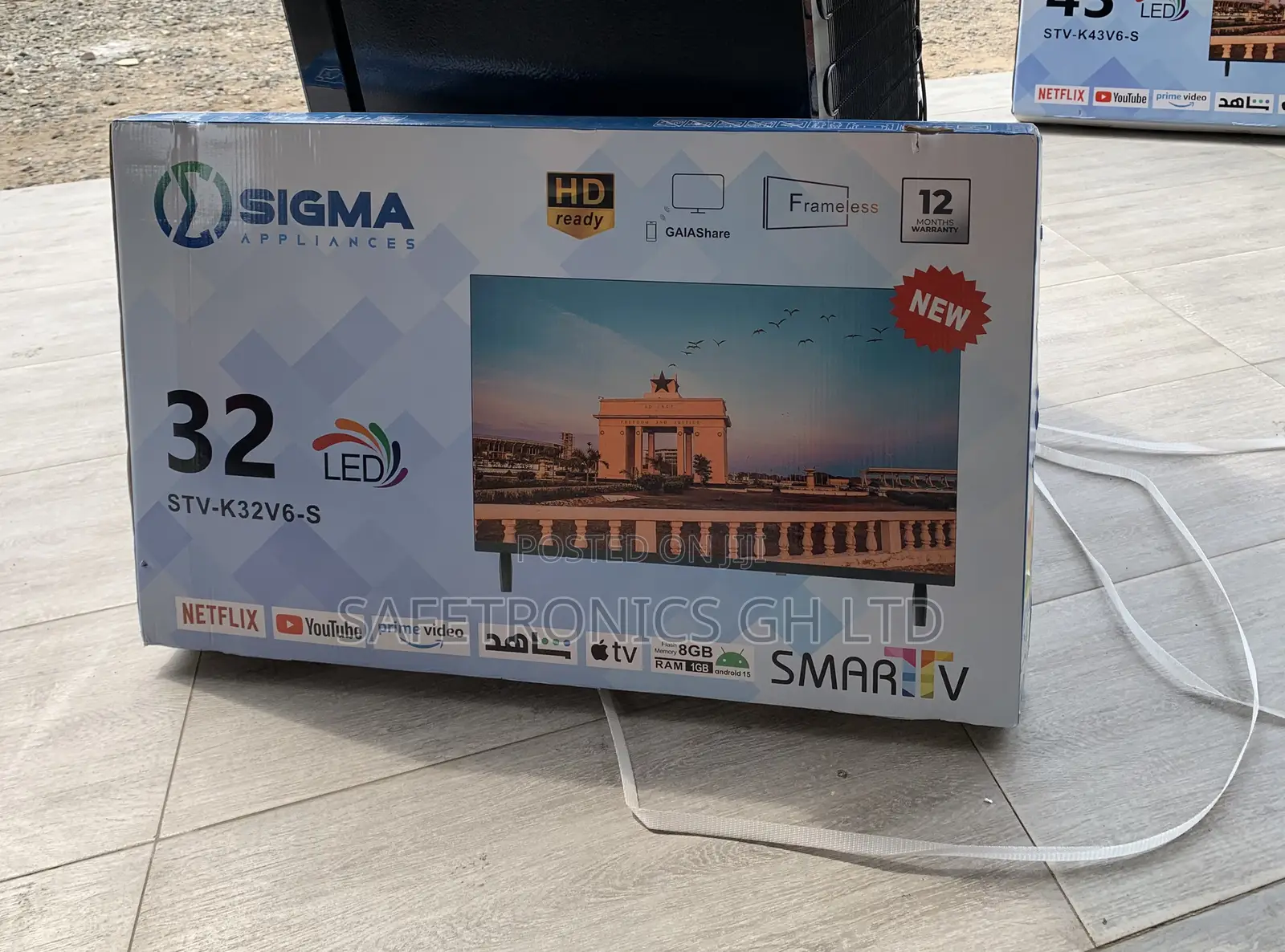 Choose Quality 32 Inch Smart Sigma Led Android Digital Tv