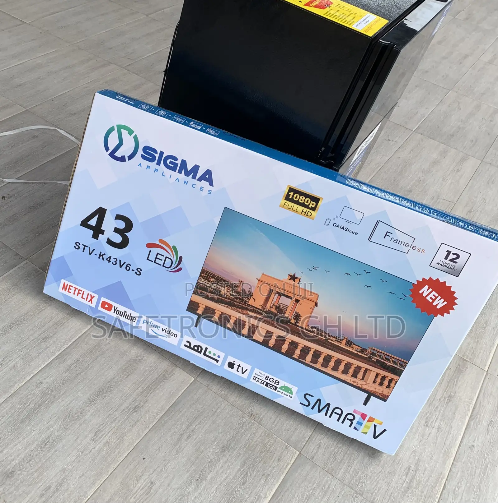 Get Accurate Sigma Led Android Ultra 43 Inch Frameless Tv