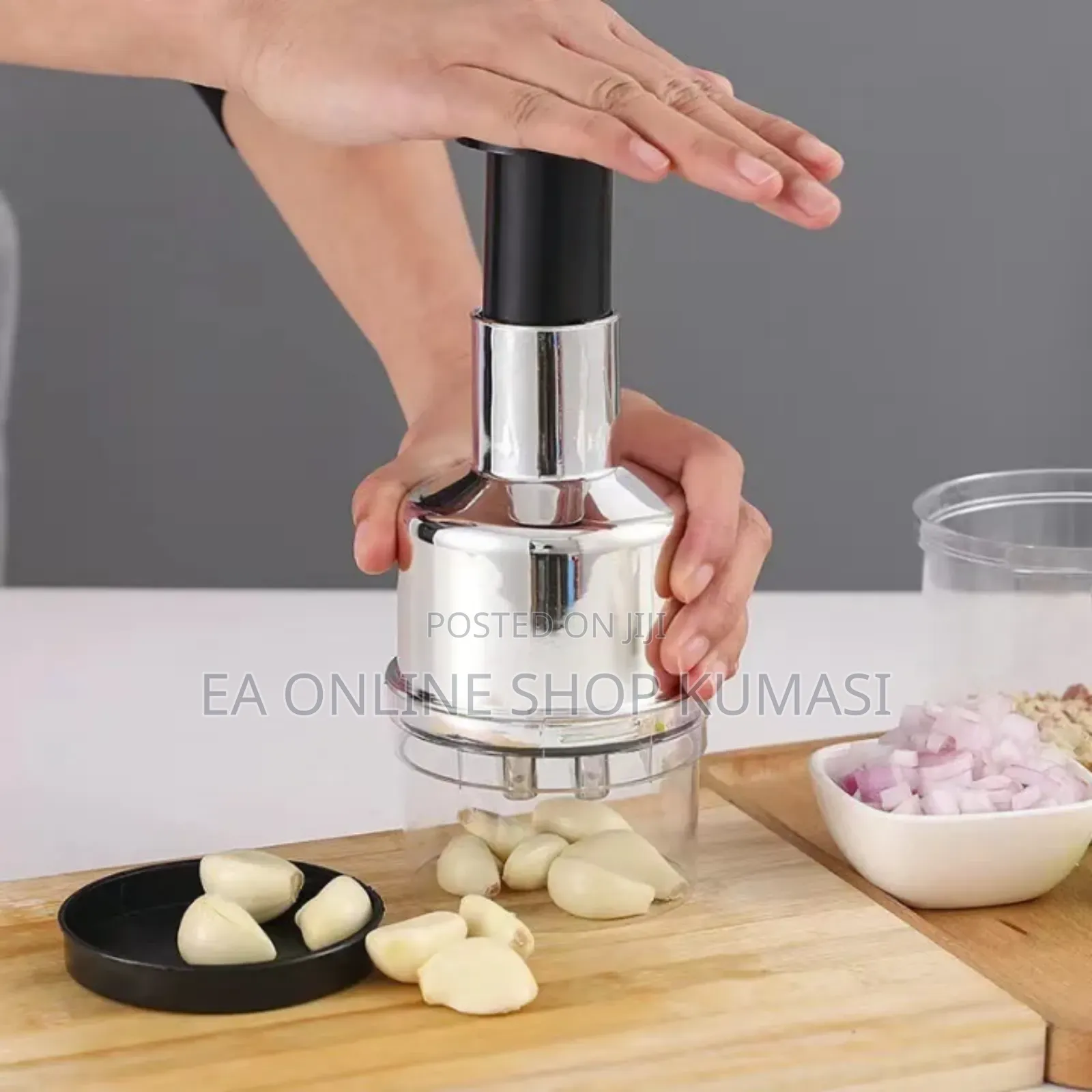 Manual Food Chopper Slap Press Cooking Helper for Vegetables