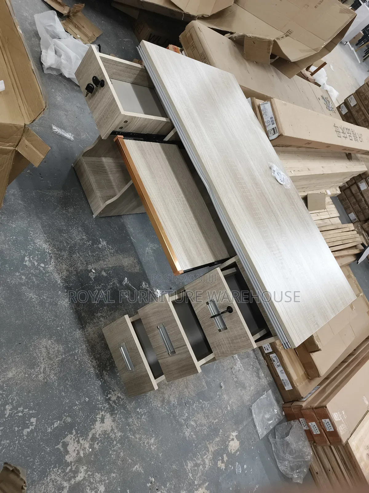 Wax Guard Office Desk (120cm)
