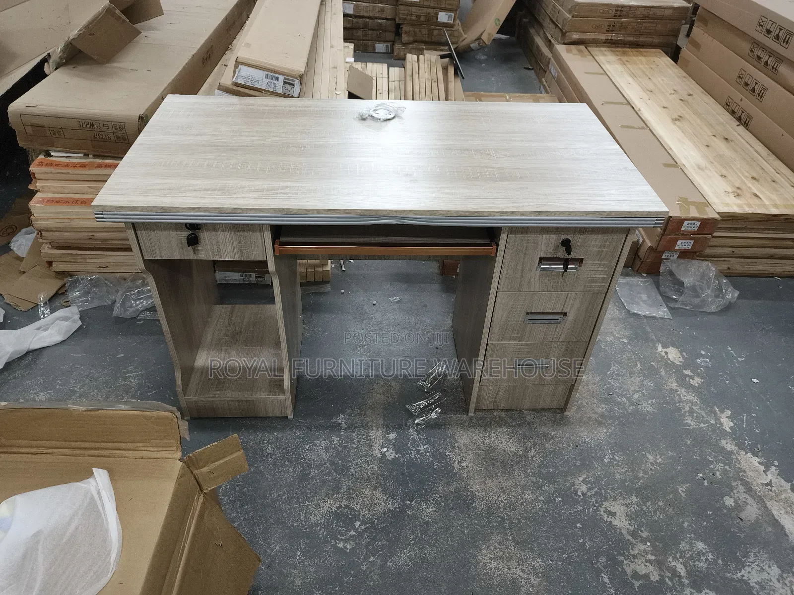 Wax Guard Office Desk (120cm)