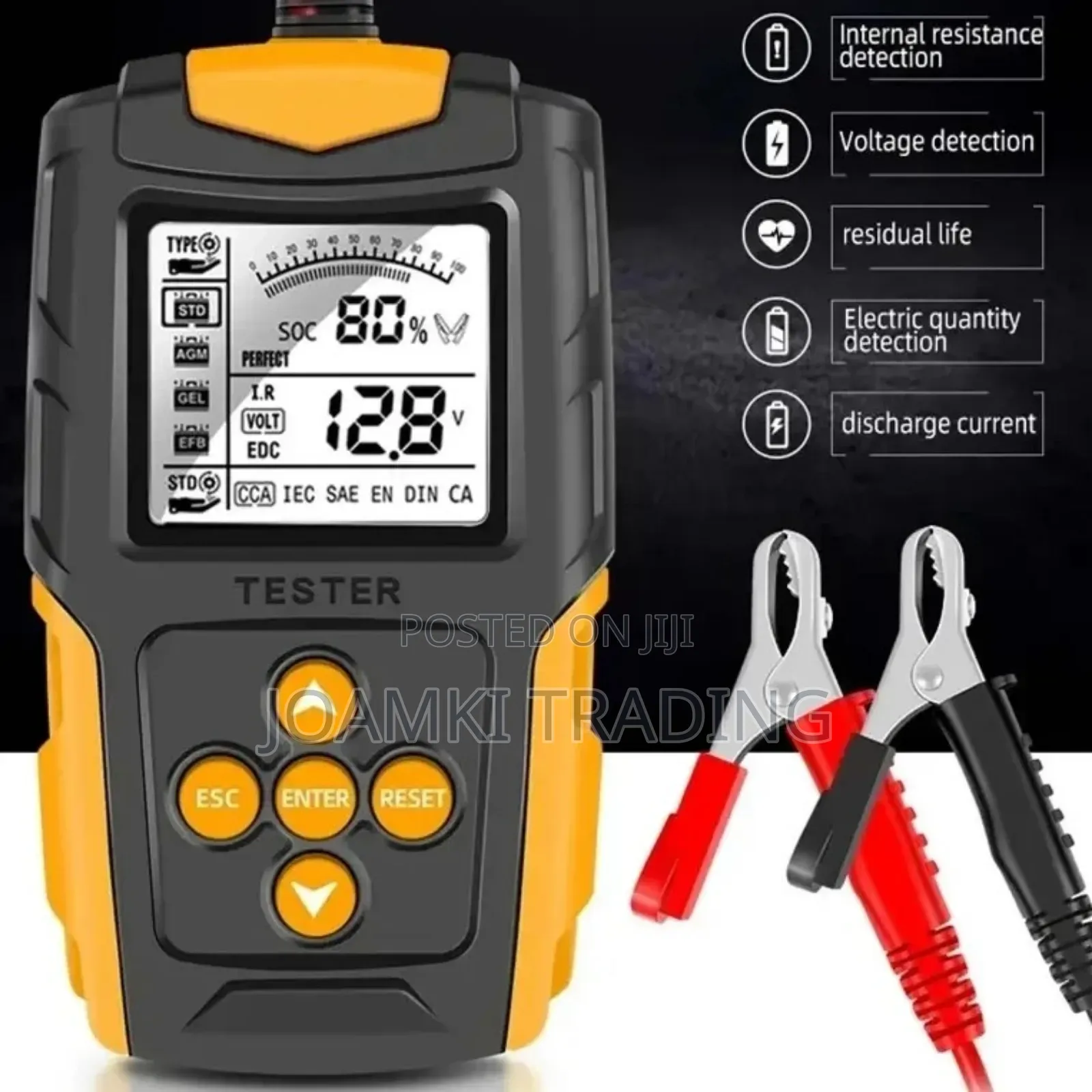 Car Battery Tester 12v 24v, Battery System Analyser