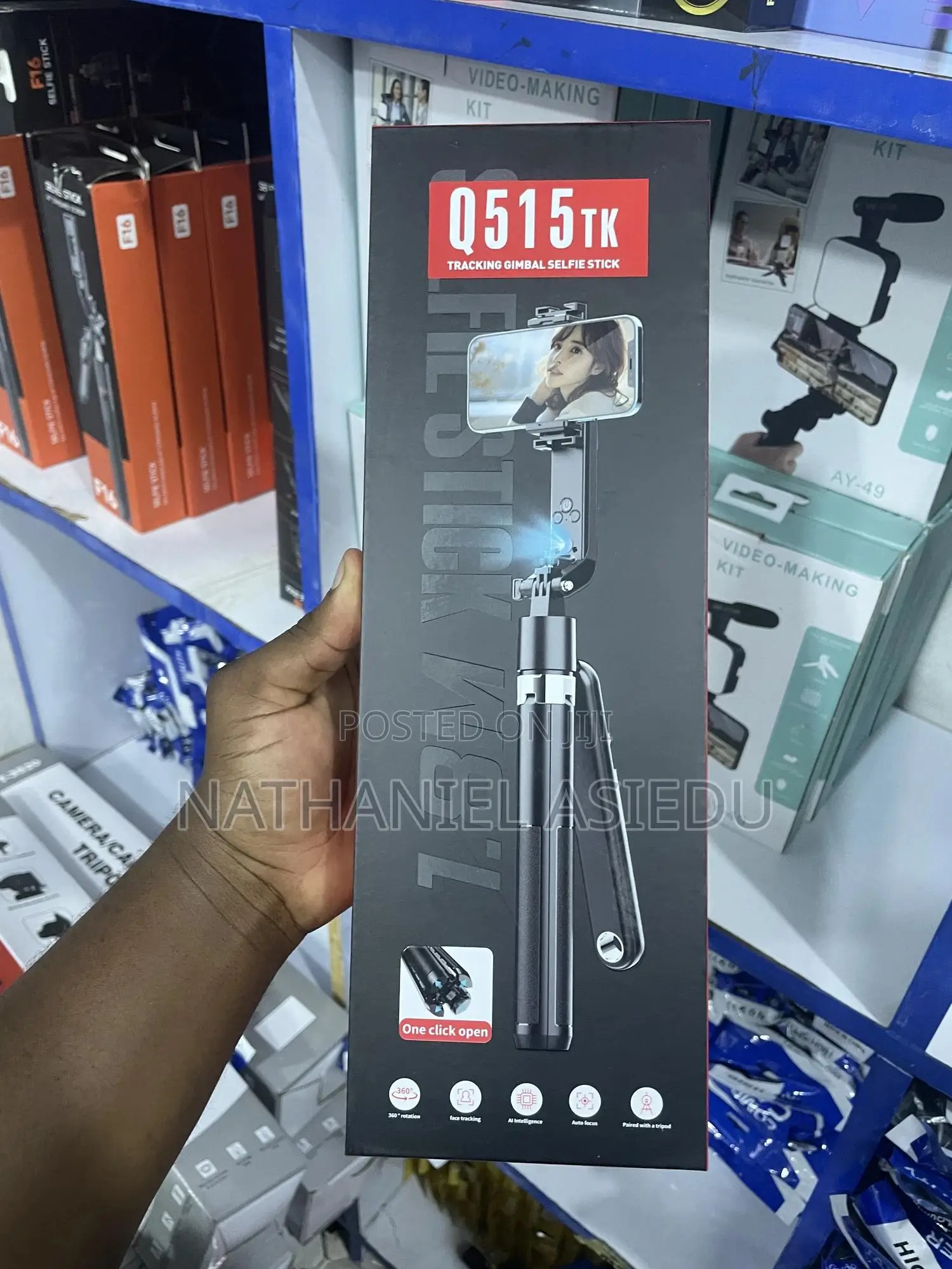 Tec Q515tk Tracking Gimbal Selfie Stick