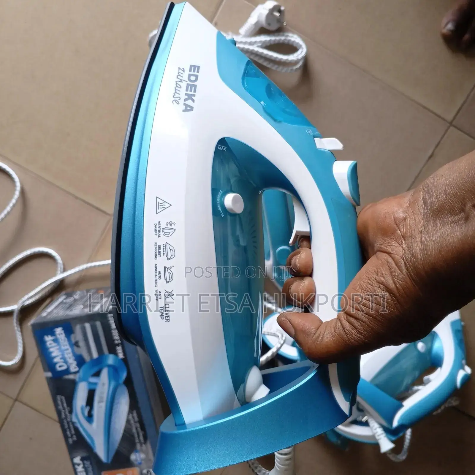 Brand New Edeka 2800 Watts Auto Steam Irons From Germany
