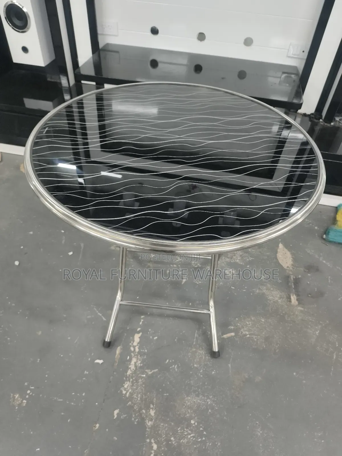 Foldable Round Chair of 80cm Diameter