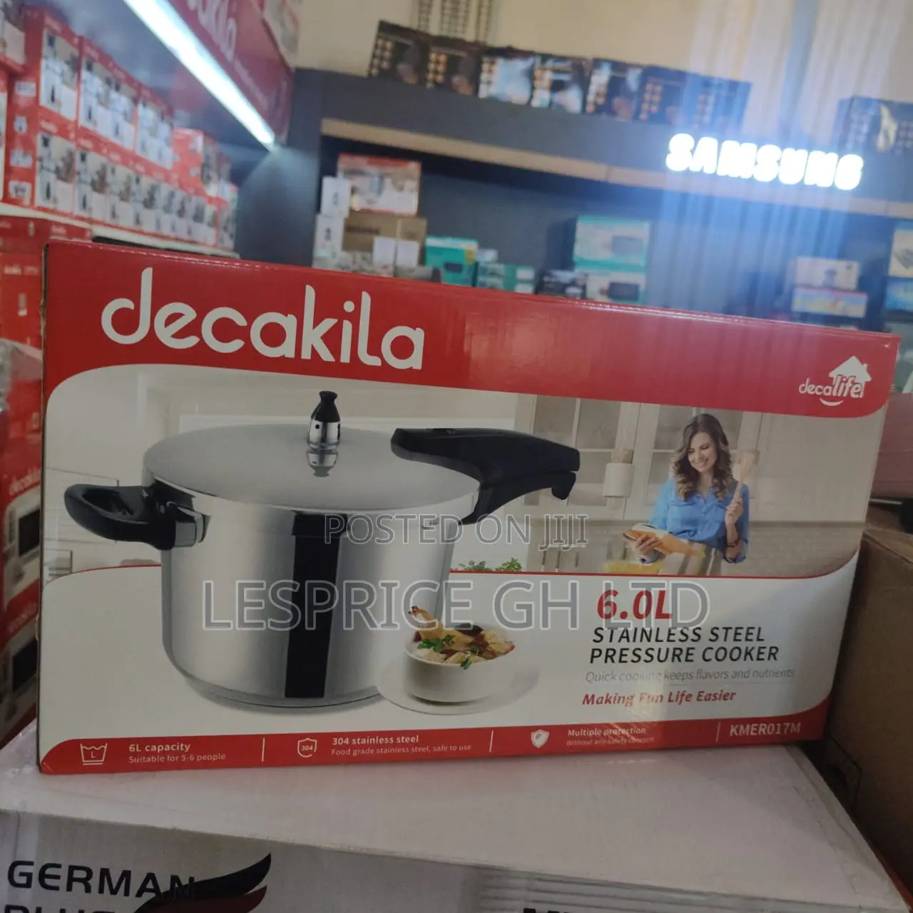Energy Efficient Pressure Cooker From Decakila