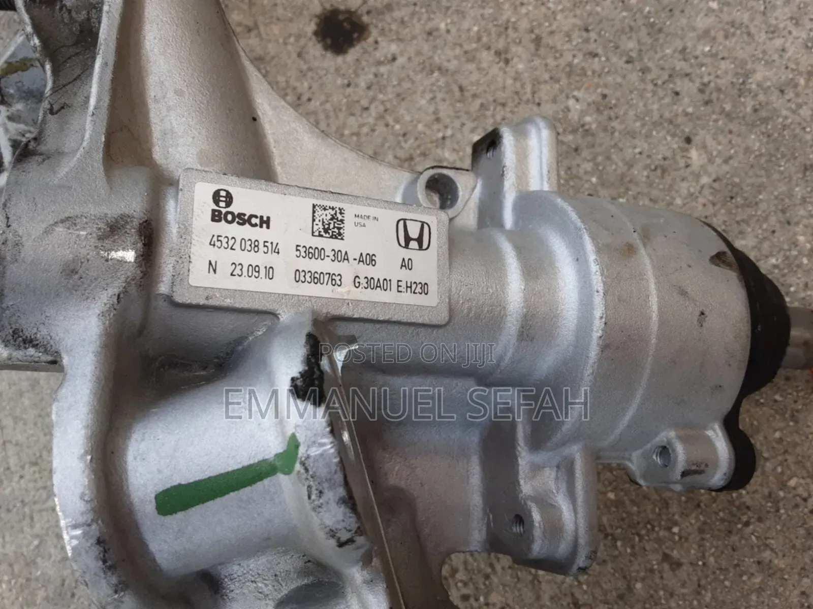Honda Accord 2023,2024,2025 Steering Rack