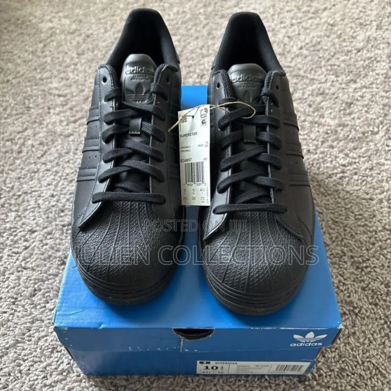 Adidas Super Star Og All Black