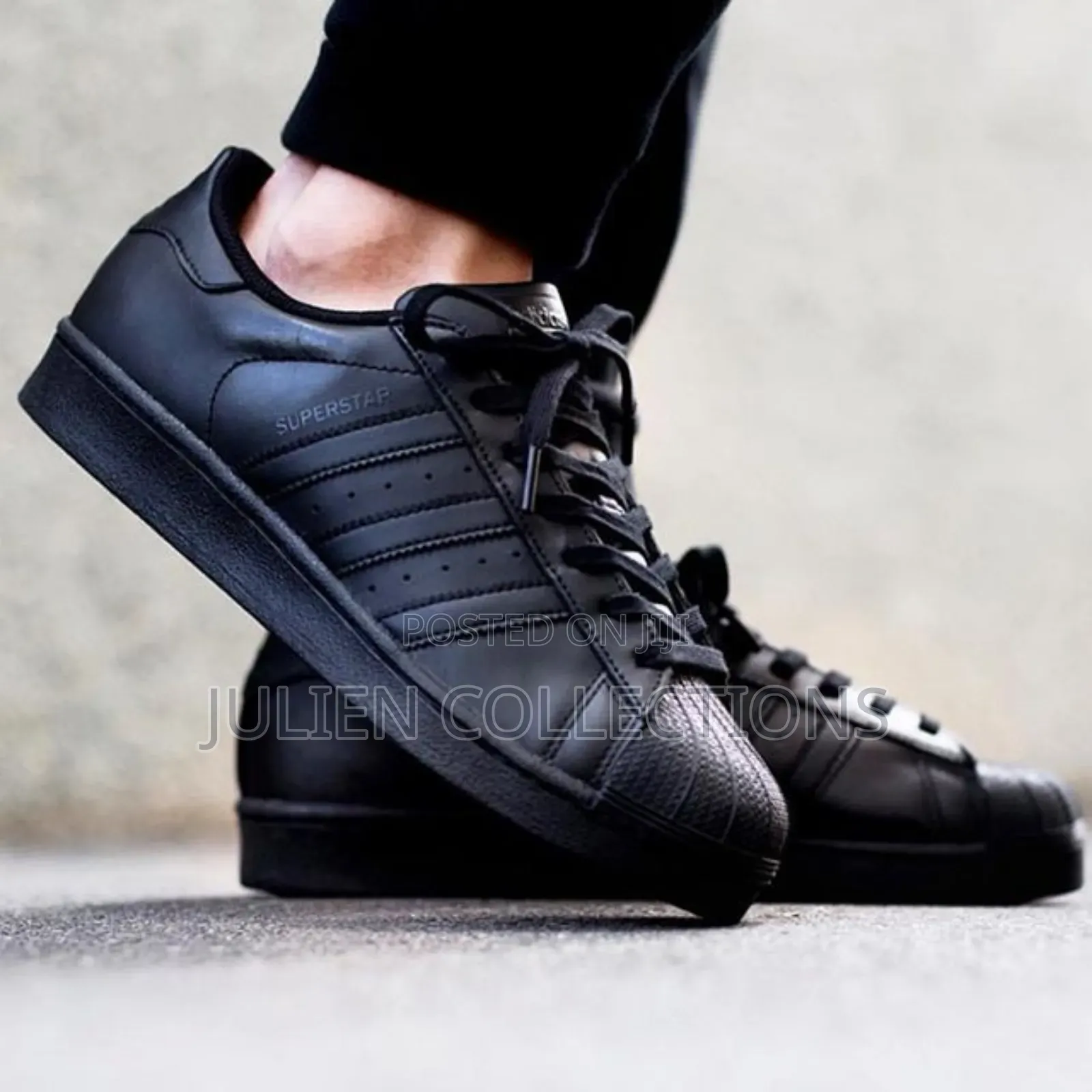Adidas Super Star Og All Black