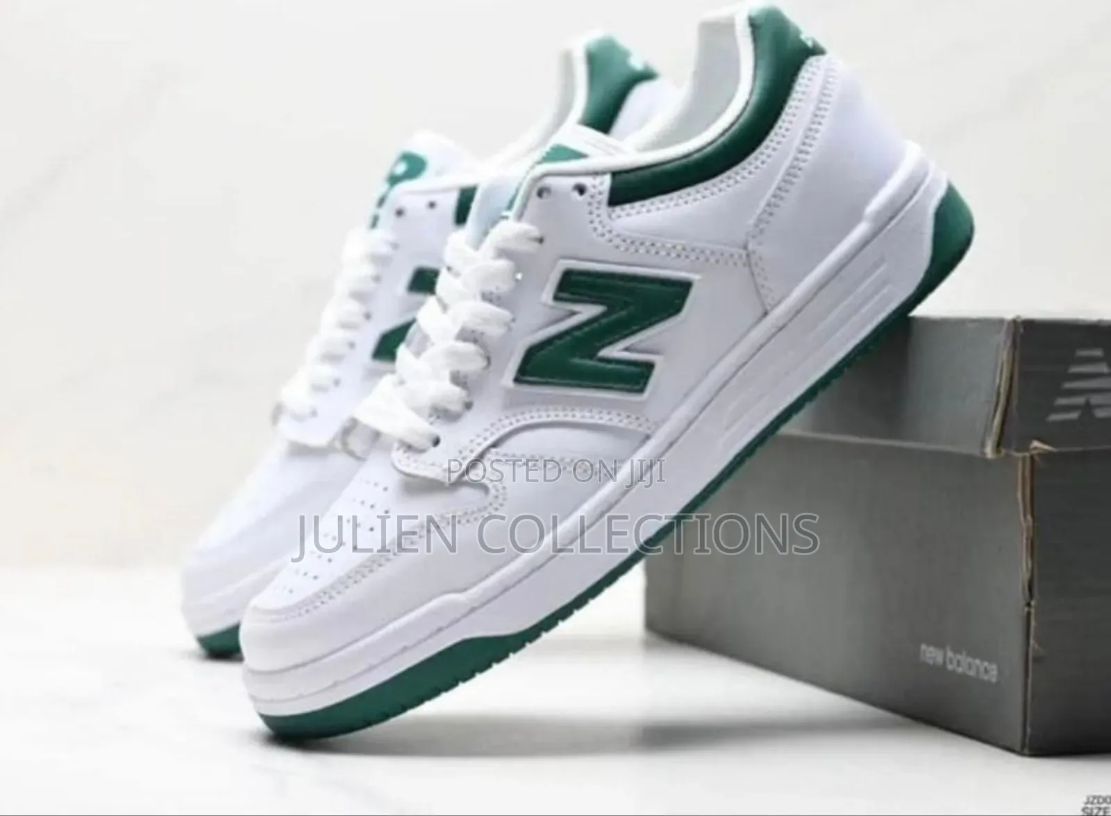 New Balance Nb 480 Leather White Green