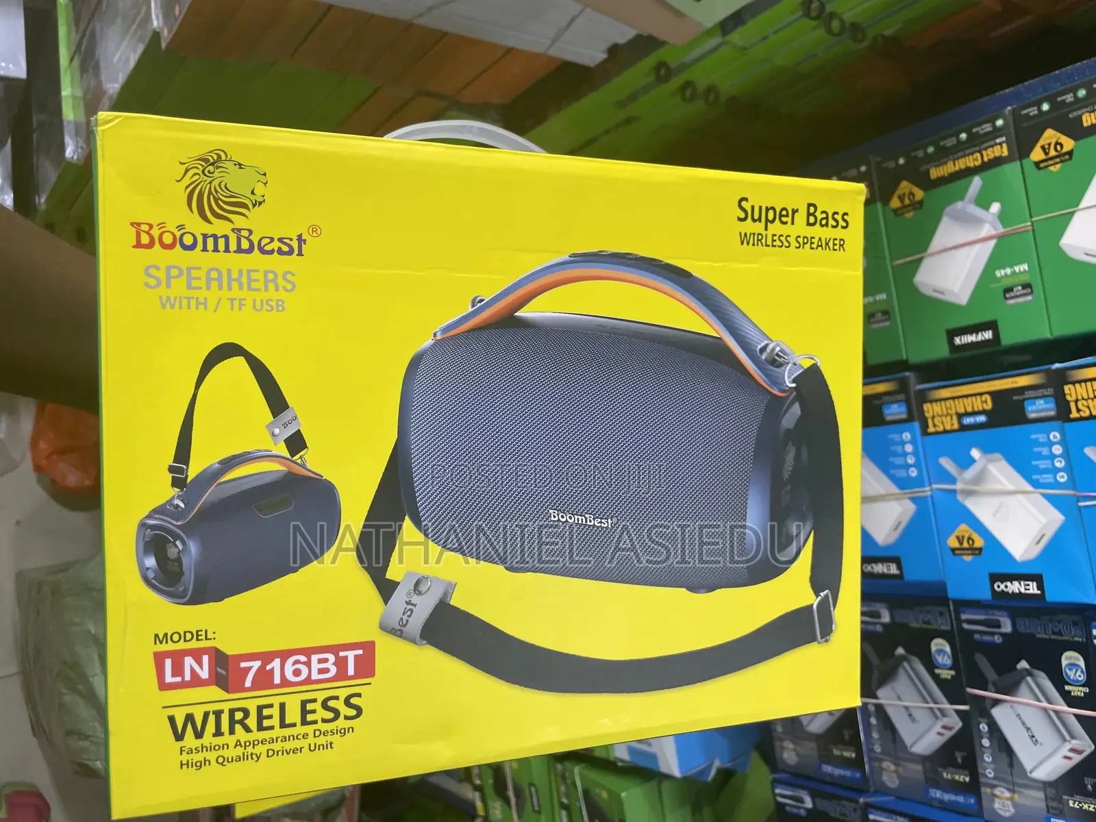 Boombest Super Bass Wireless Bluetooth Speaker Ln 716bt