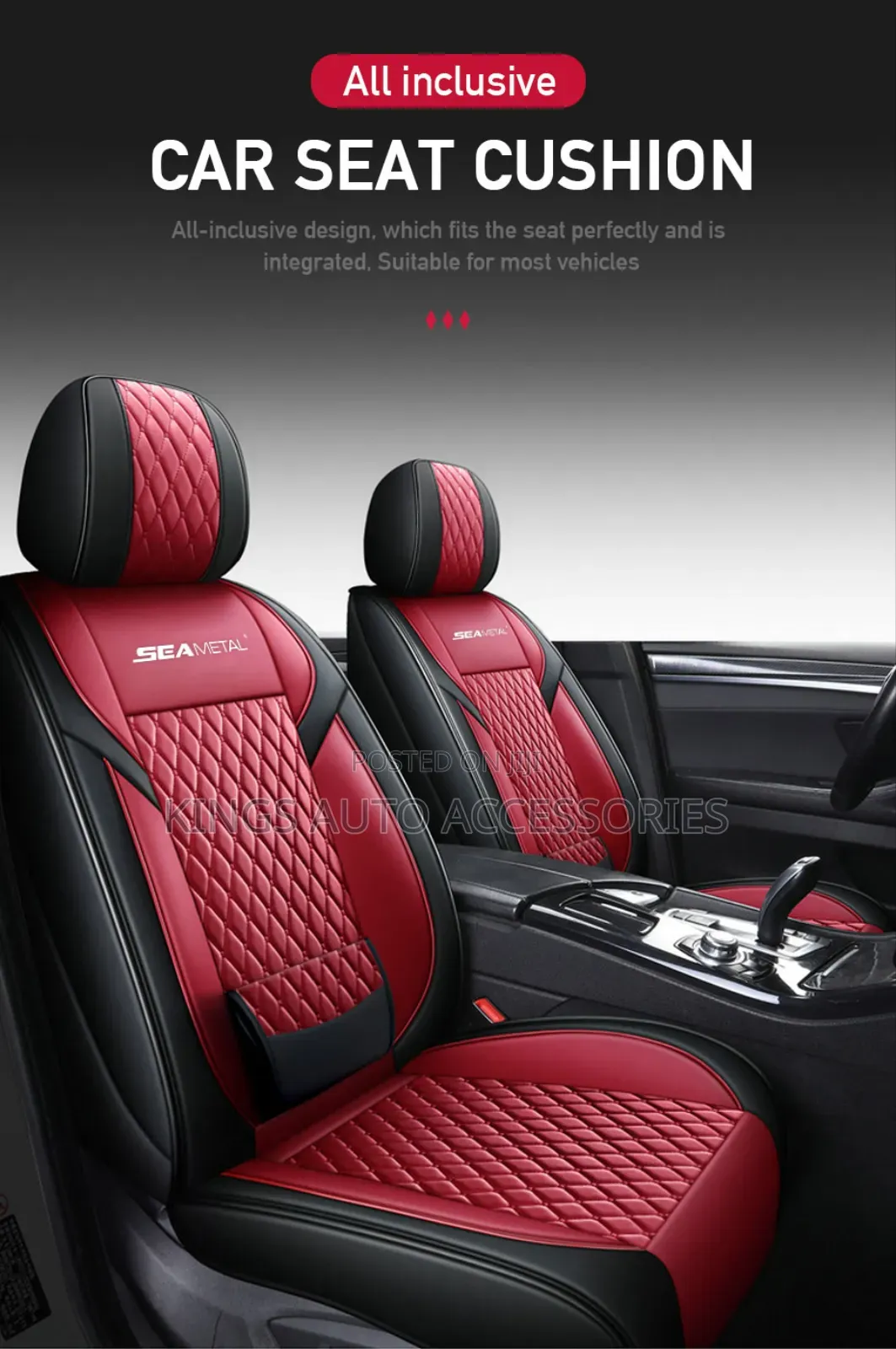 Full Coverage Car Seat Cushion