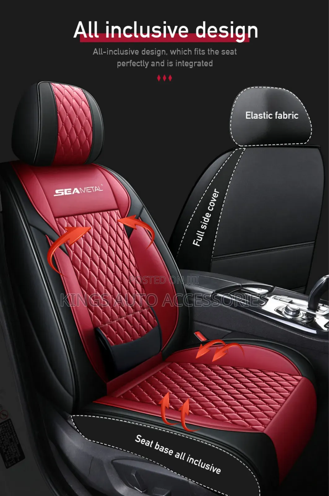 Full Coverage Car Seat Cushion