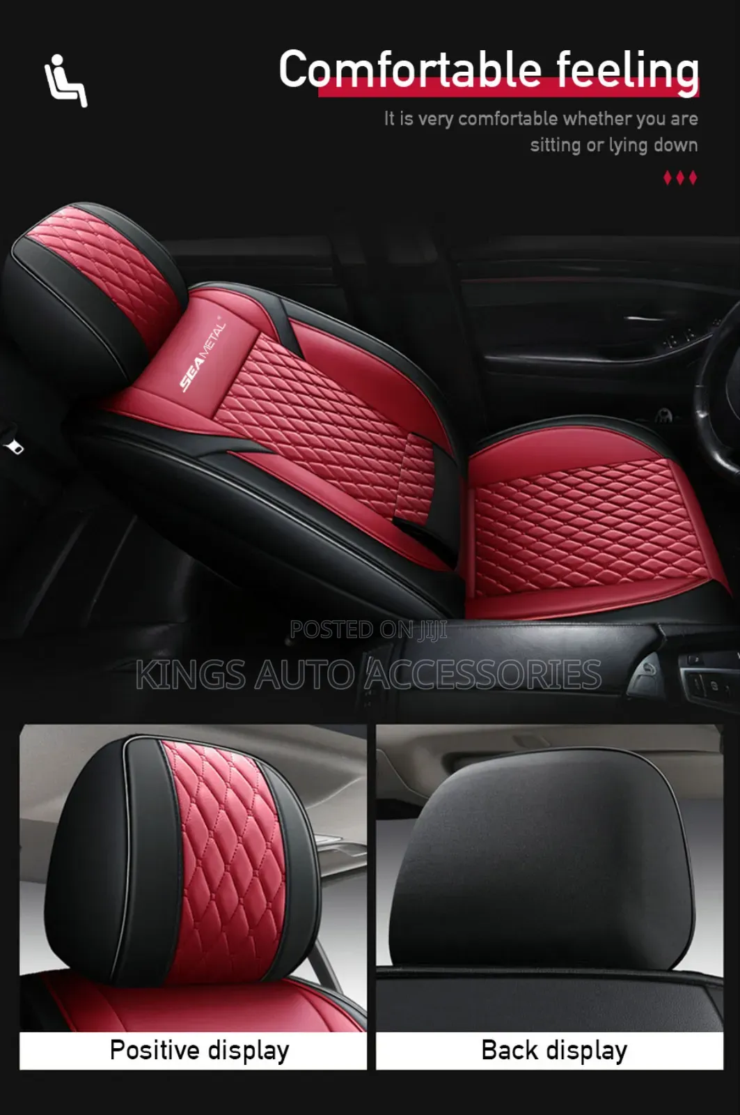 Full Coverage Car Seat Cushion