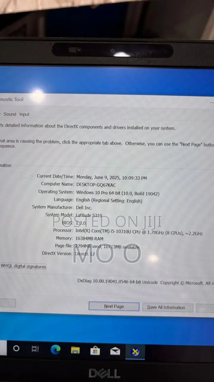 Laptop Dell Latitude 5310 16GB Intel Core i5 SSD 256GB