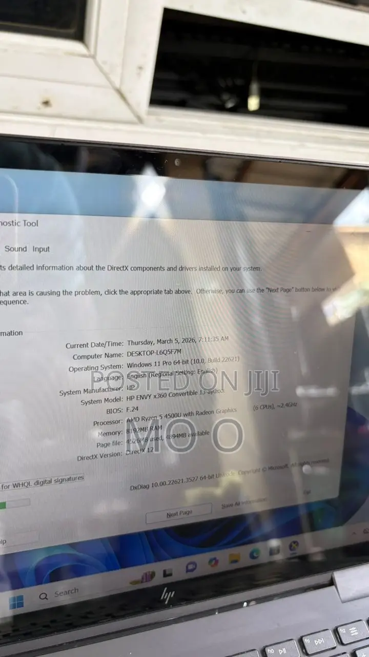 Laptop HP Envy 13 8GB AMD Ryzen 5 SSD 256GB