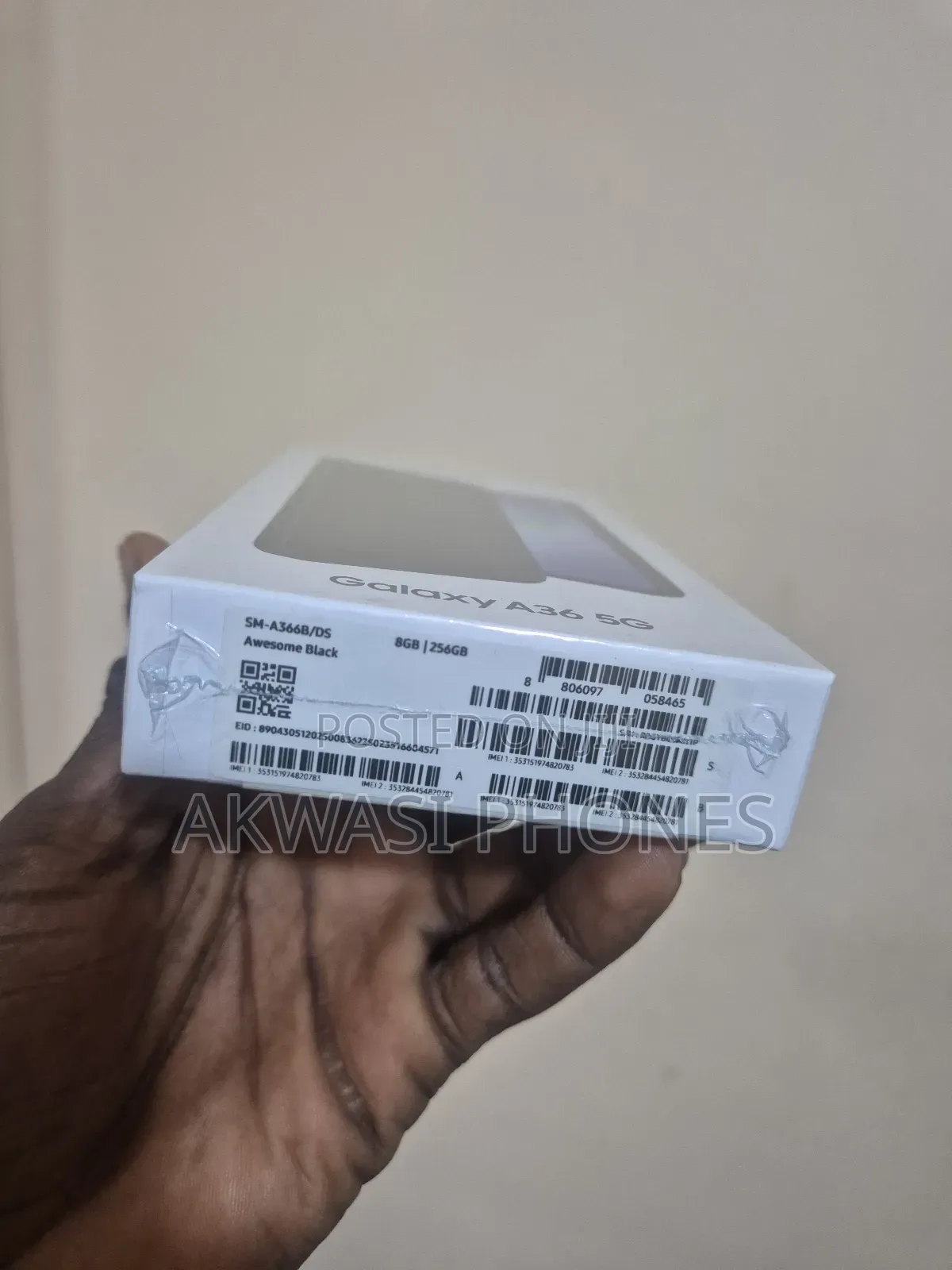 New Samsung Galaxy A36 256 GB Black