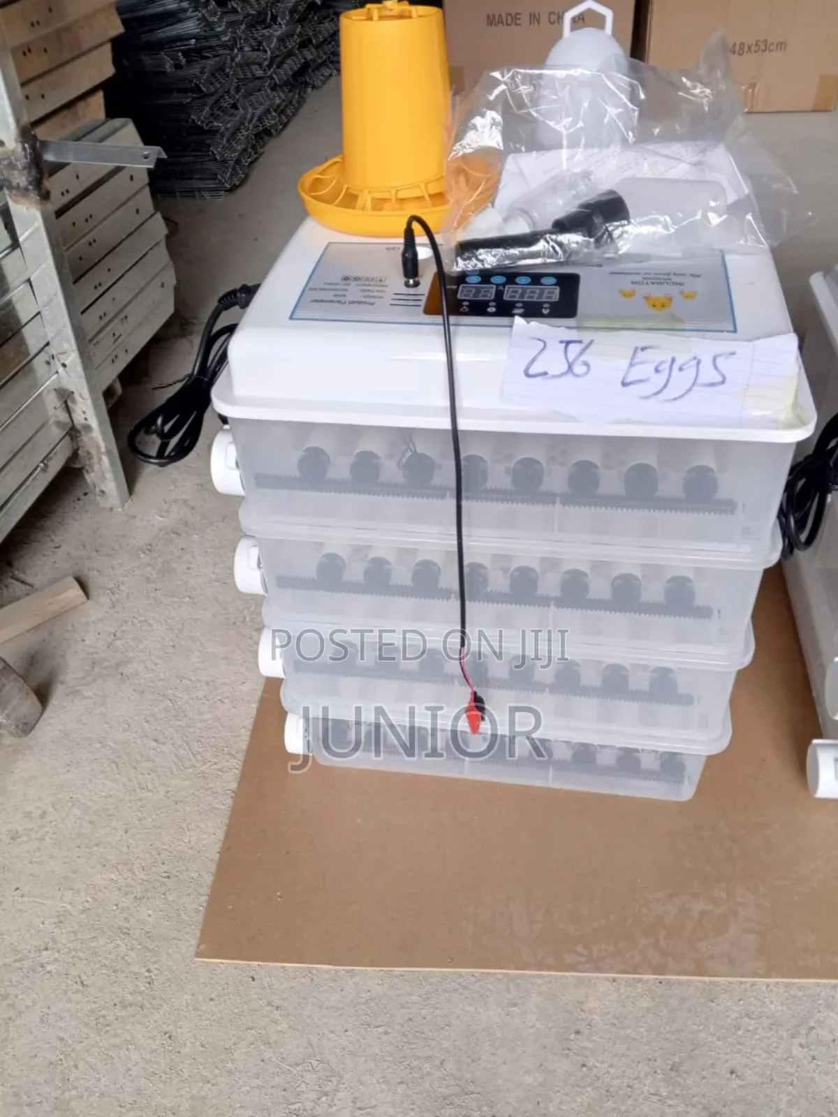 256 Capacity Multi-power-source Fuly Automated Egg Incubator, All Eggs