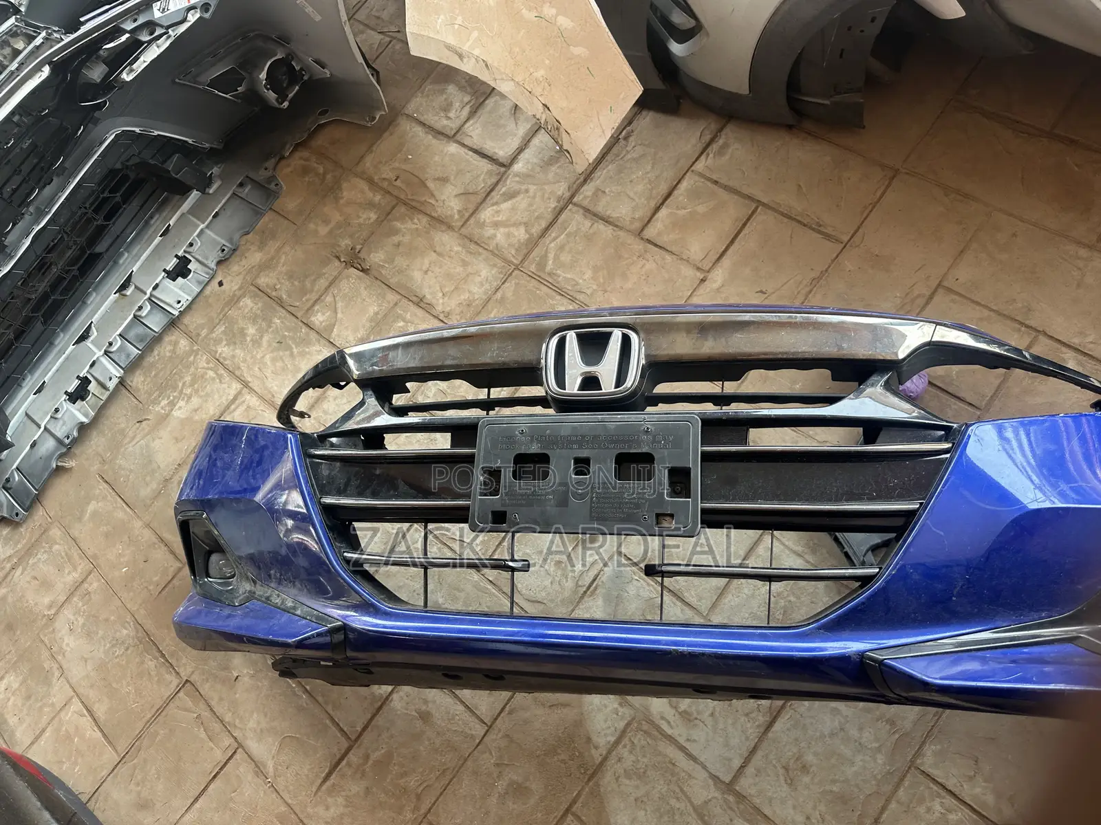 Honda Accord 2018 Front Cut,Comes With Headlights