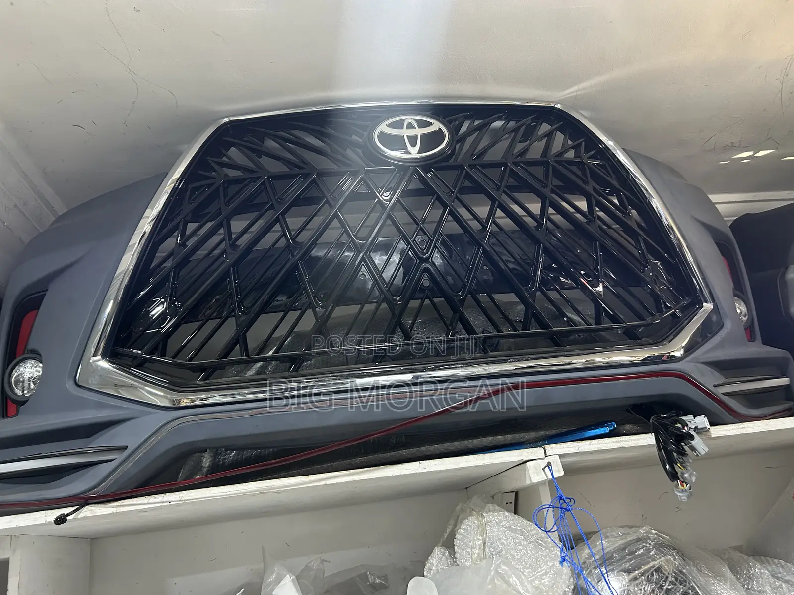 Toyota Highlander 2017 Spec Front Bumper Complete and All Kind of Part