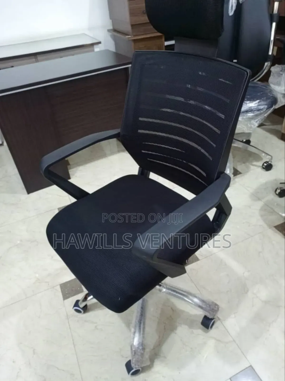 Office Swivel Staff Chair and Study Armrests