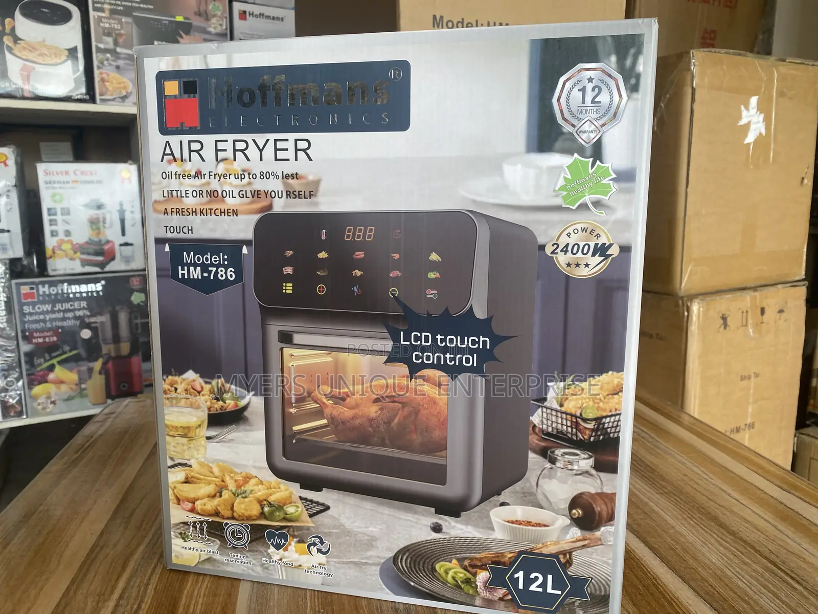 Fast Selling Hoffman Premium 12l Airfyer