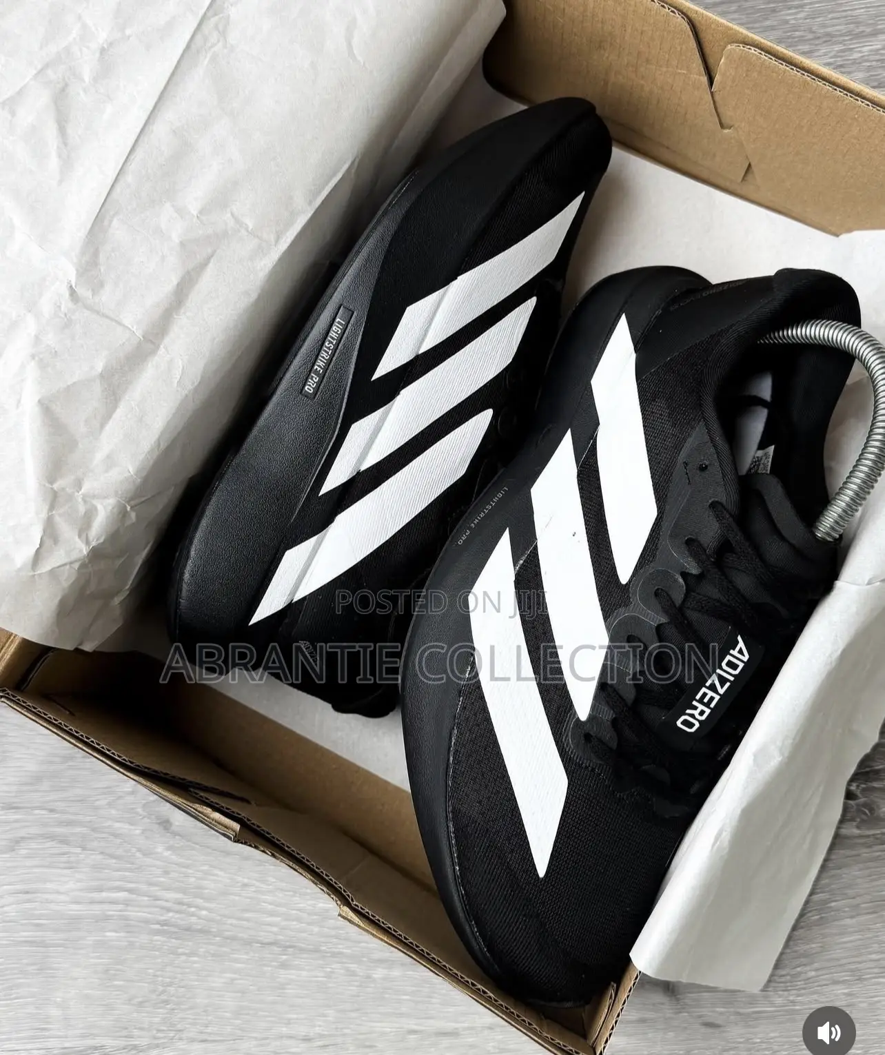 Black Adidas Adizero Evo Sl