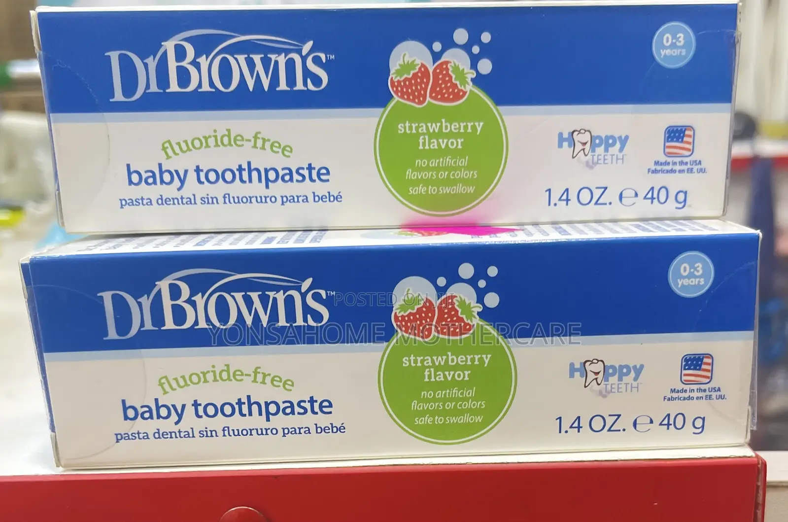 Floride Free Toothpaste