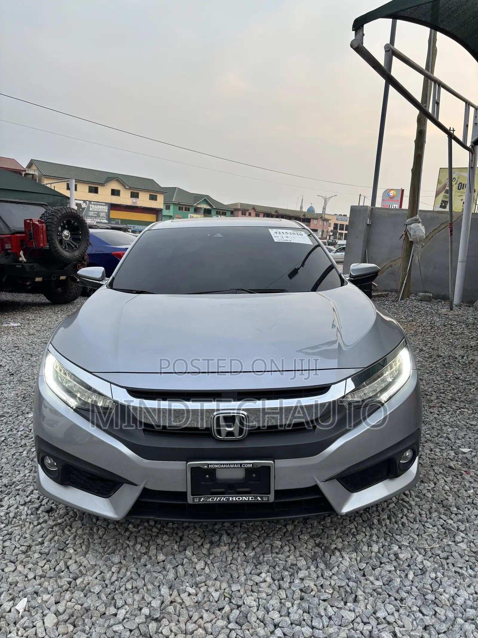 Honda Civic Touring Sedan 2018 Gray