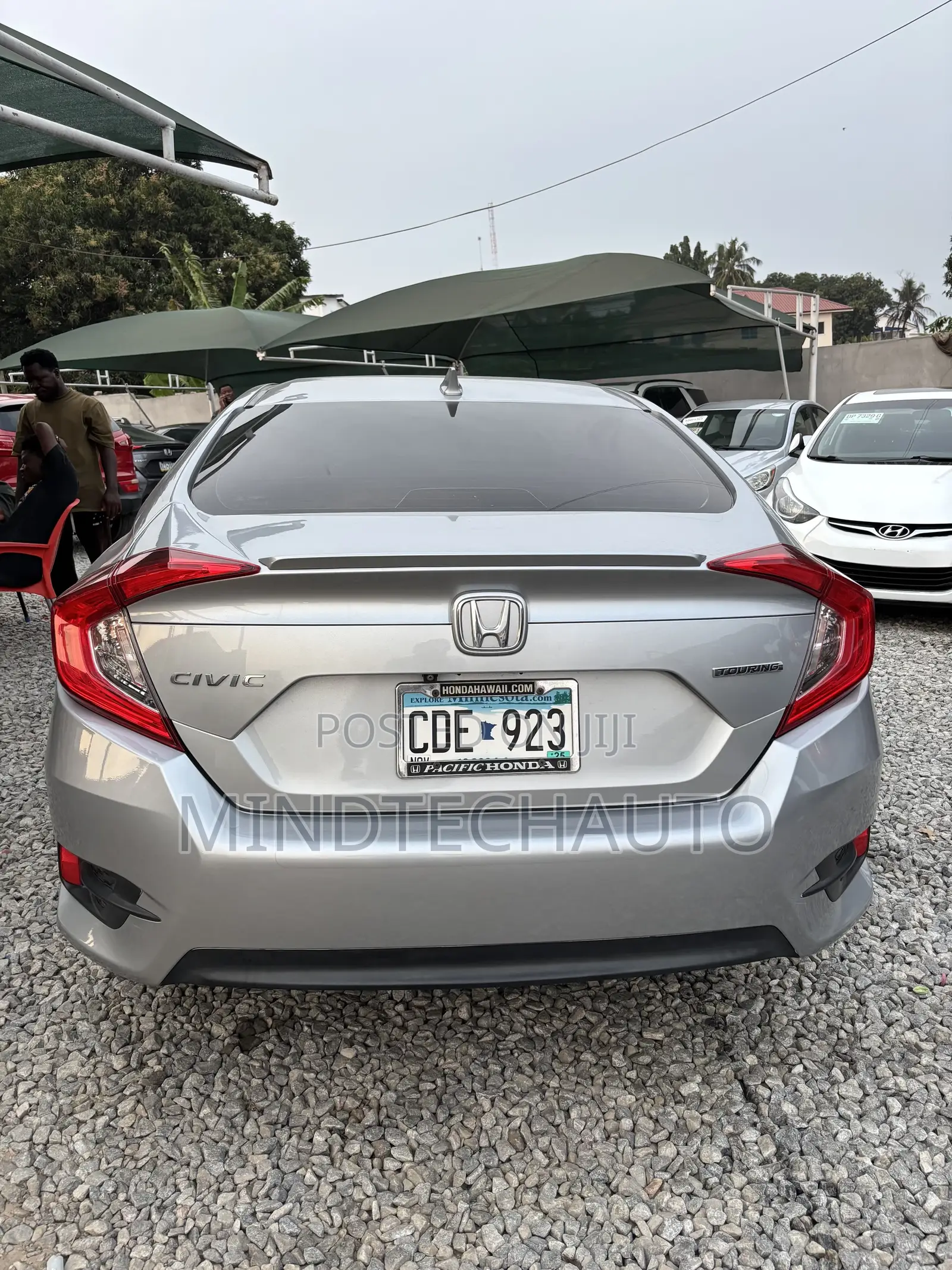 Honda Civic Touring Sedan 2018 Gray