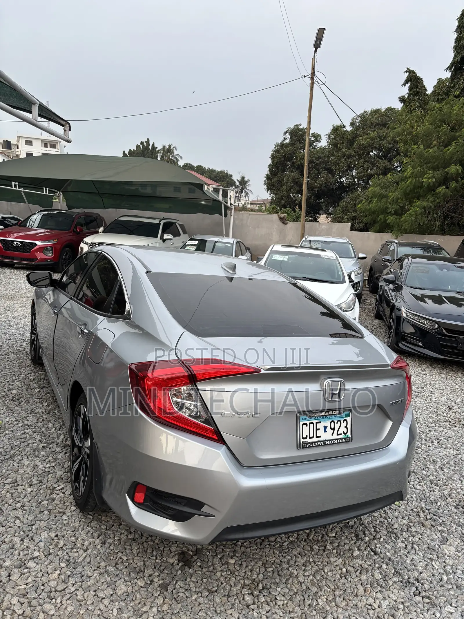Honda Civic Touring Sedan 2018 Gray