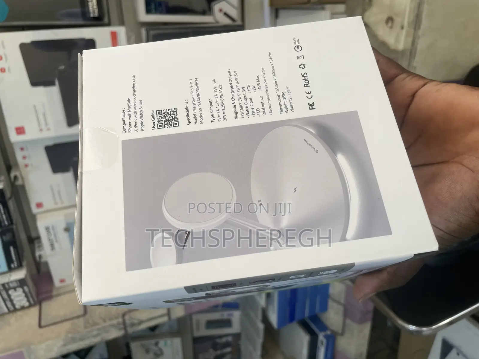 Switcheasy Magpower Pro 5-in-1 Magnetic Charging Stand - 45w