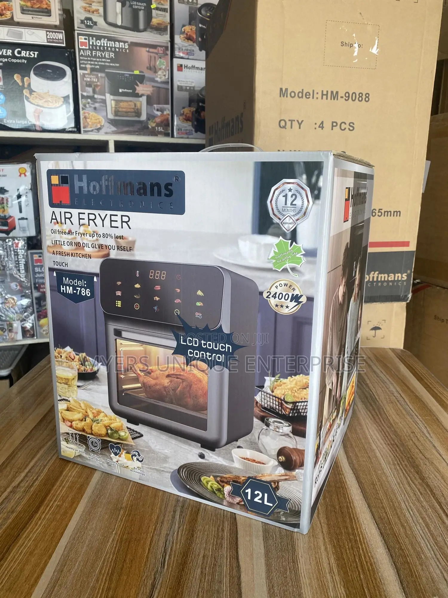 Lifestyle-Enhancing Hoffmans 2400w Airfryer 12l