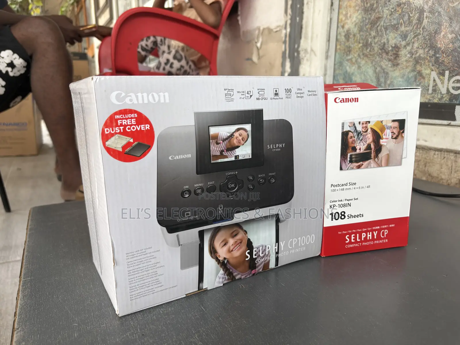 Canon Selphy Cp1000 Photo Printer – Usb, Sd Card Ink/ Paper
