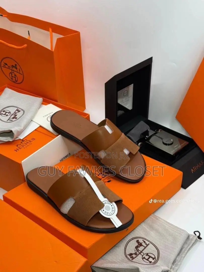 Original Hermes Men’S Slippers